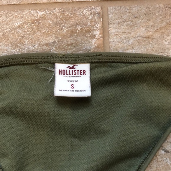 Olive Green Cheeky Bikini Bottom (Size S) - Picture 3 of 4